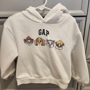 GAP Kids White Hoodie Paw Patrol